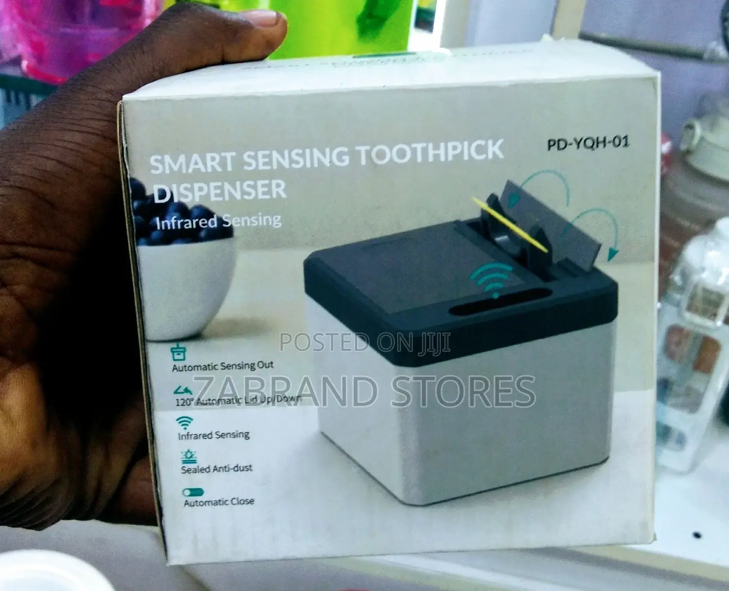 Rechargeable Sensoring Toothpick Dispenser