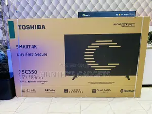 75 Inch Brand New Toshiba Smart Uhd Frameless Digital Tv
