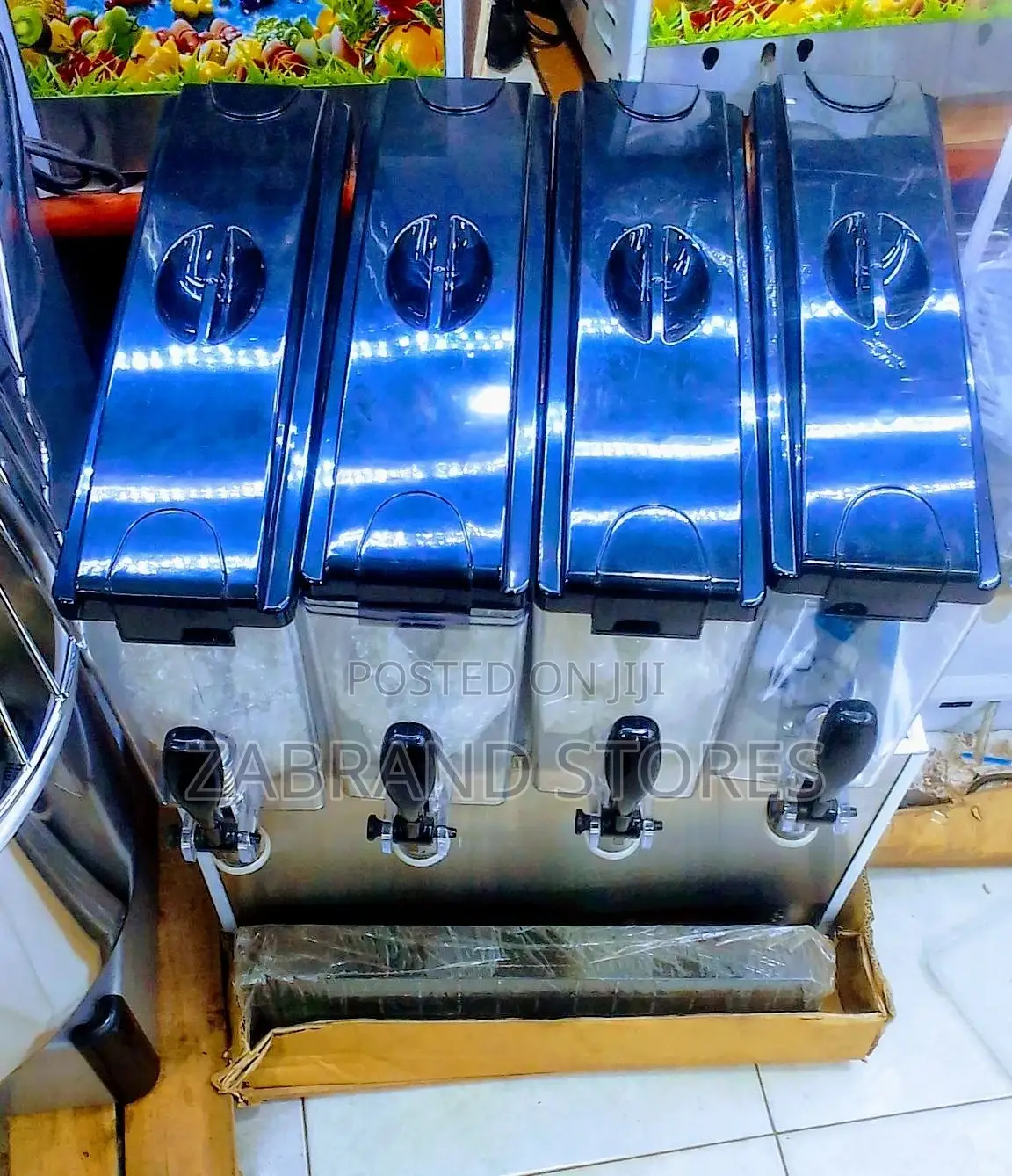 Commercial Juice Dispenser 4 Chambers