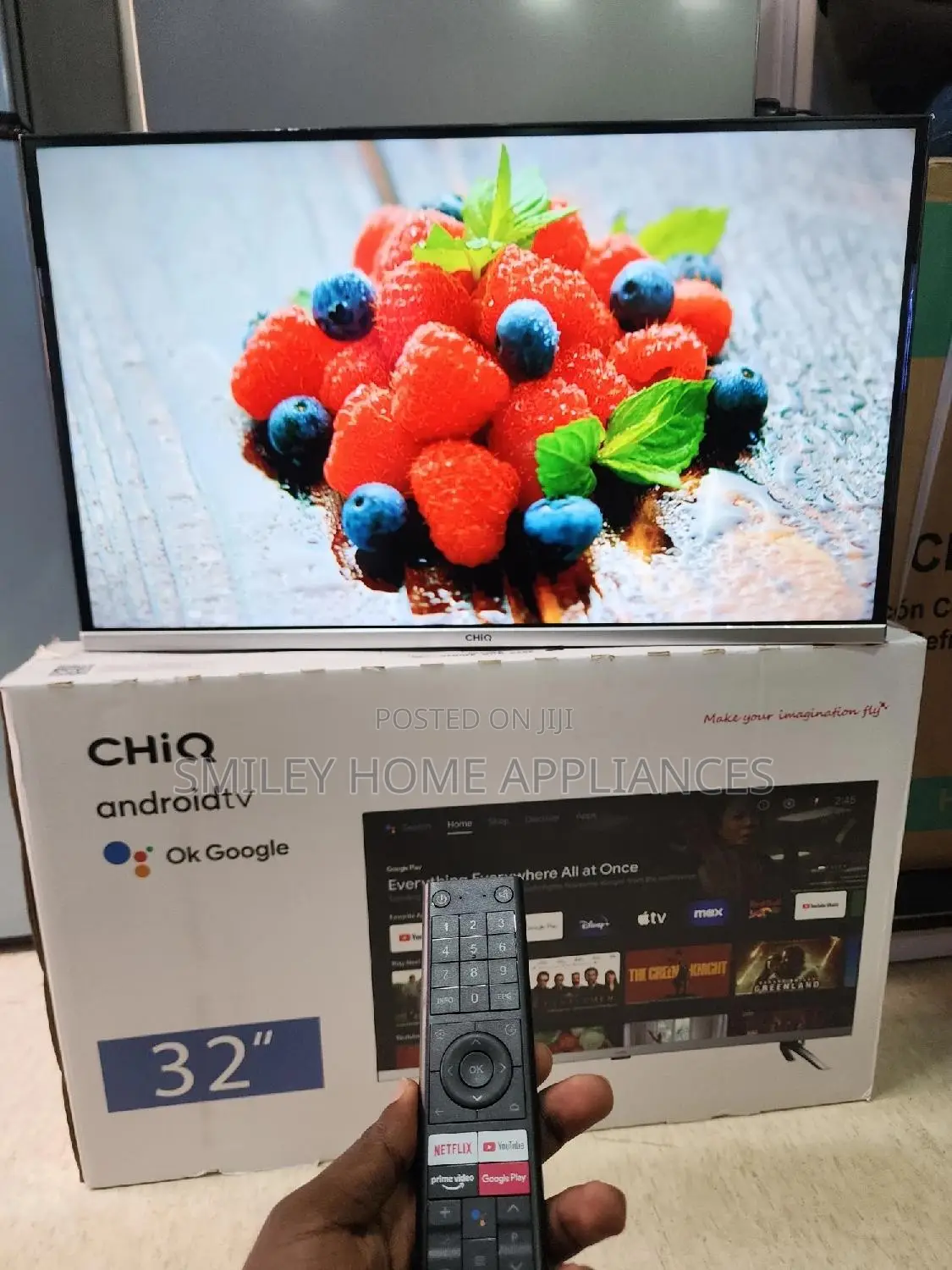 Newly Imported Chiq 32inches Android Tv
