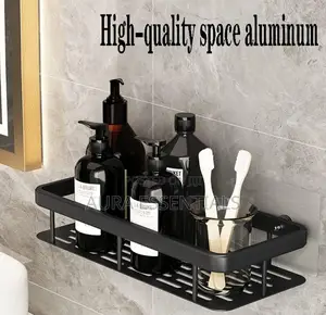 Ceiling Shower Storage Rack Wall Mounted Storage Shelf