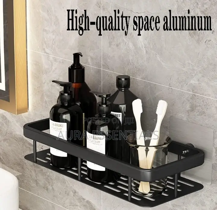 Ceiling Shower Storage Rack Wall Mounted Storage Shelf