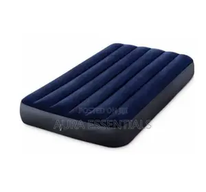 Intex Queen Blue Inflatable Mattress