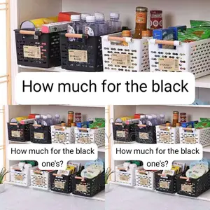 Plastic Kitchen Storage Basket