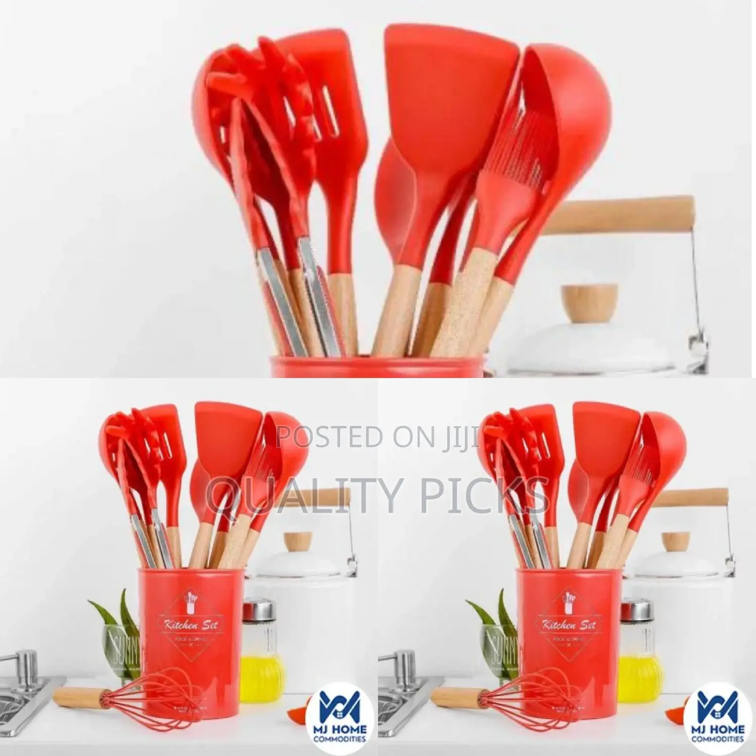 Kitchen Silicone Utensils Set