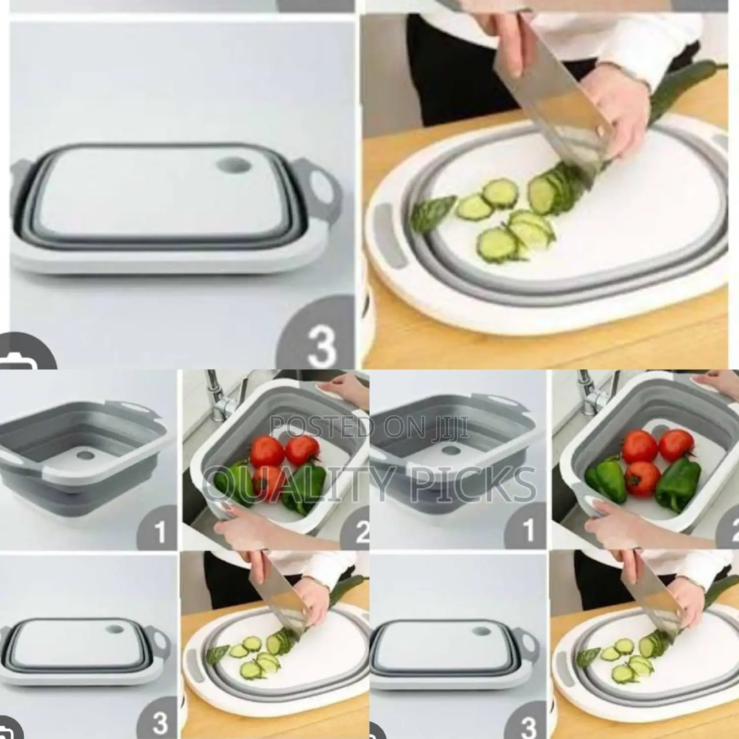 Foldable Kitchen Cutting Board