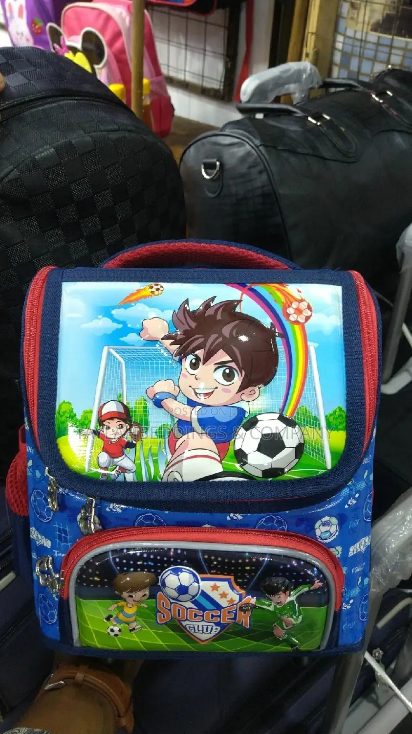 School Cartoon Backpack, Children's Backpack, Girls' Backpac