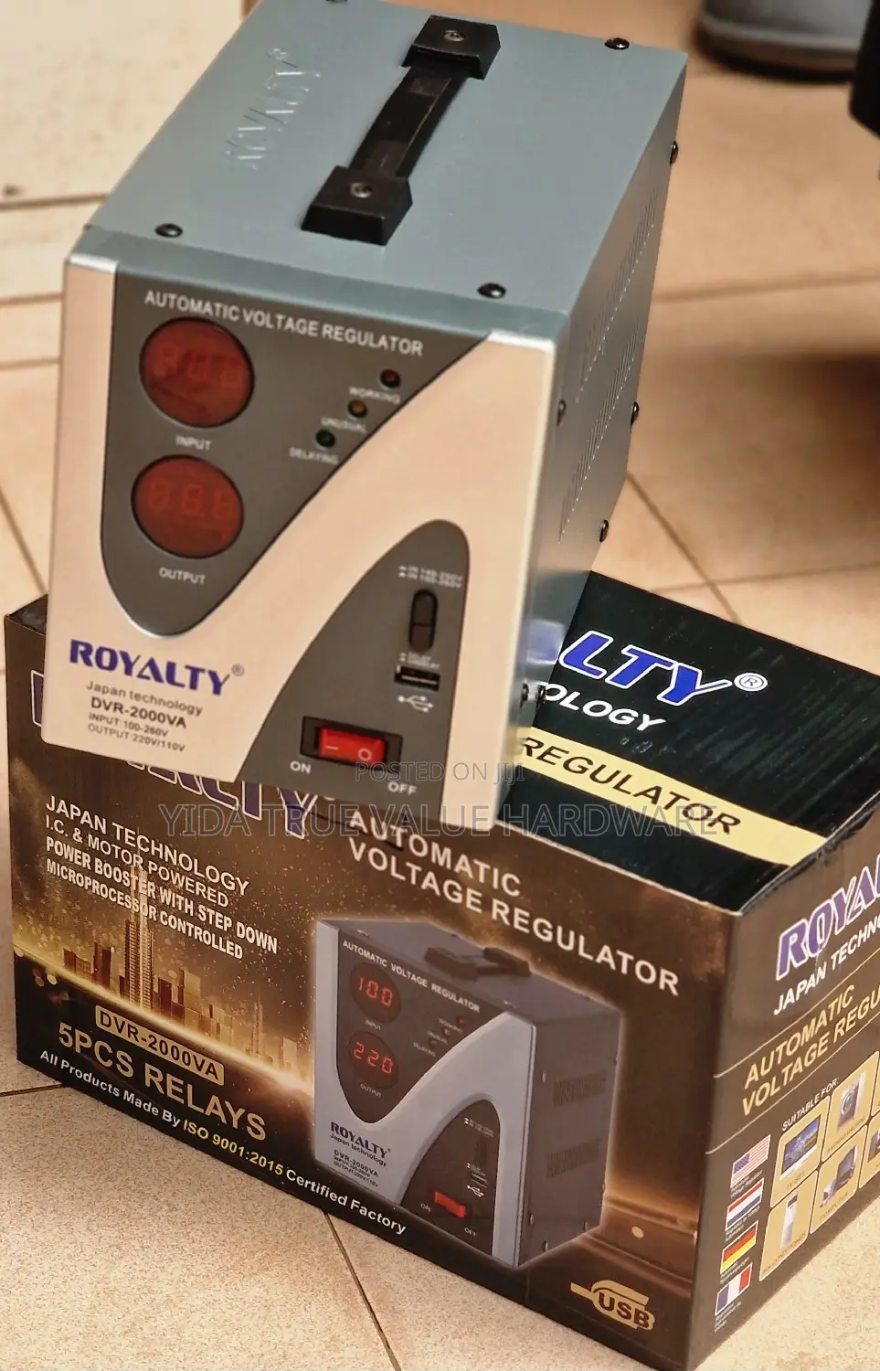 Automatic Voltage Regulator (AVS) 2000VA