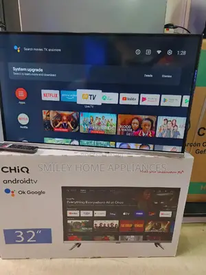 Brand New Frameless Chiq 32inches Android Tv