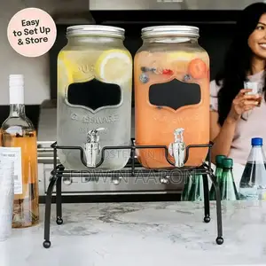 2 in 1 Glass Juice Dispensers 6L