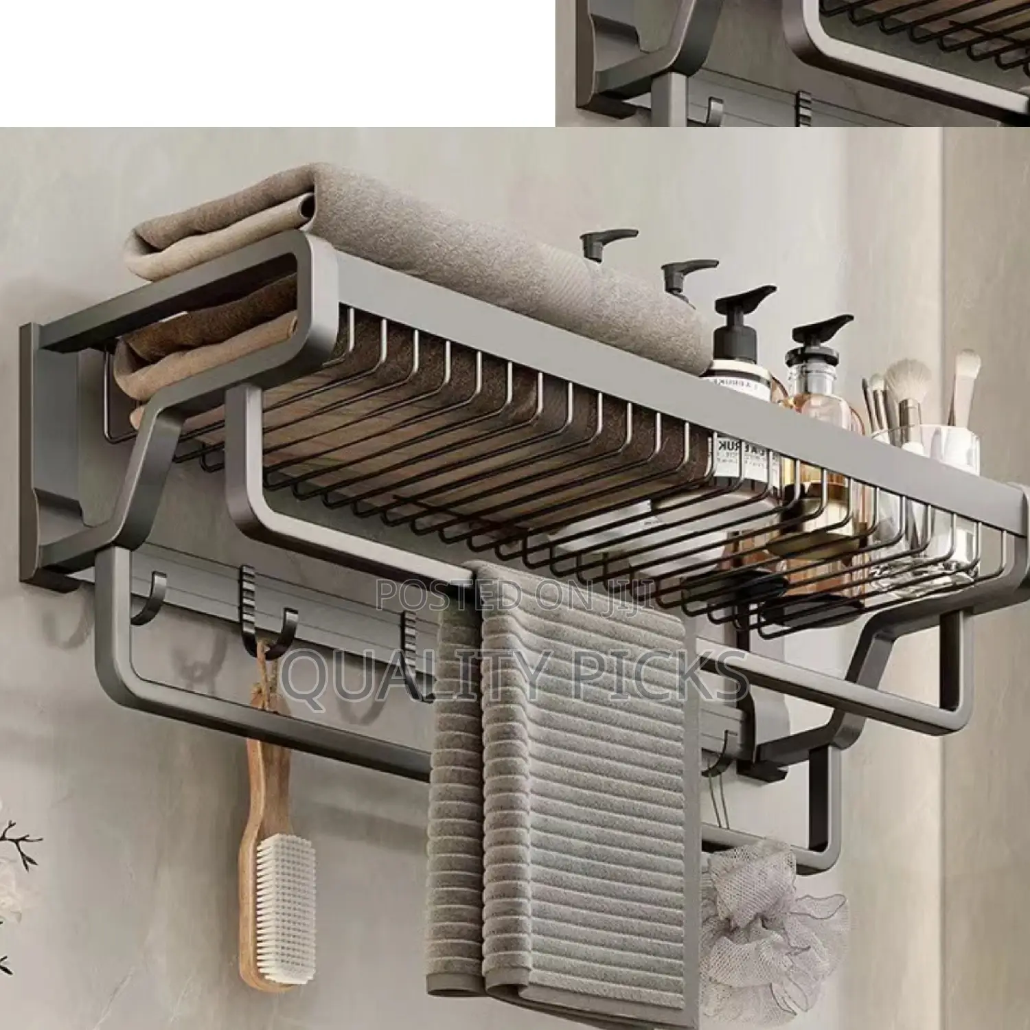 Mounted Bathroom Shelf Rack