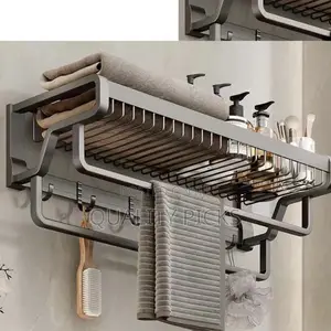 Mounted Bathroom Shelf Rack