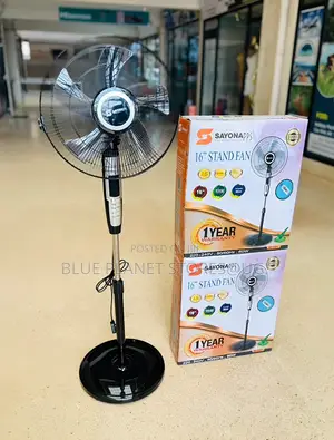 SAYONA "16inch" Stand Fans With a Remote \\ 60w \\ SF-2321.