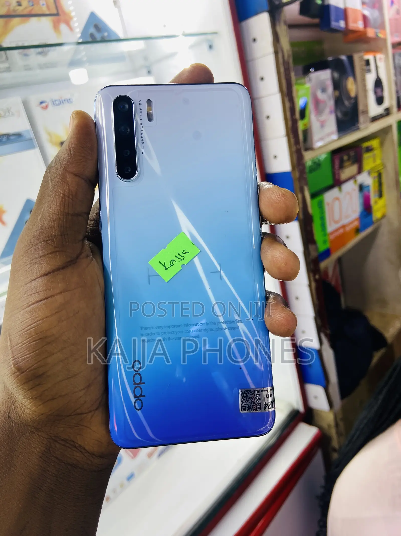 Oppo F15 256 GB Blue