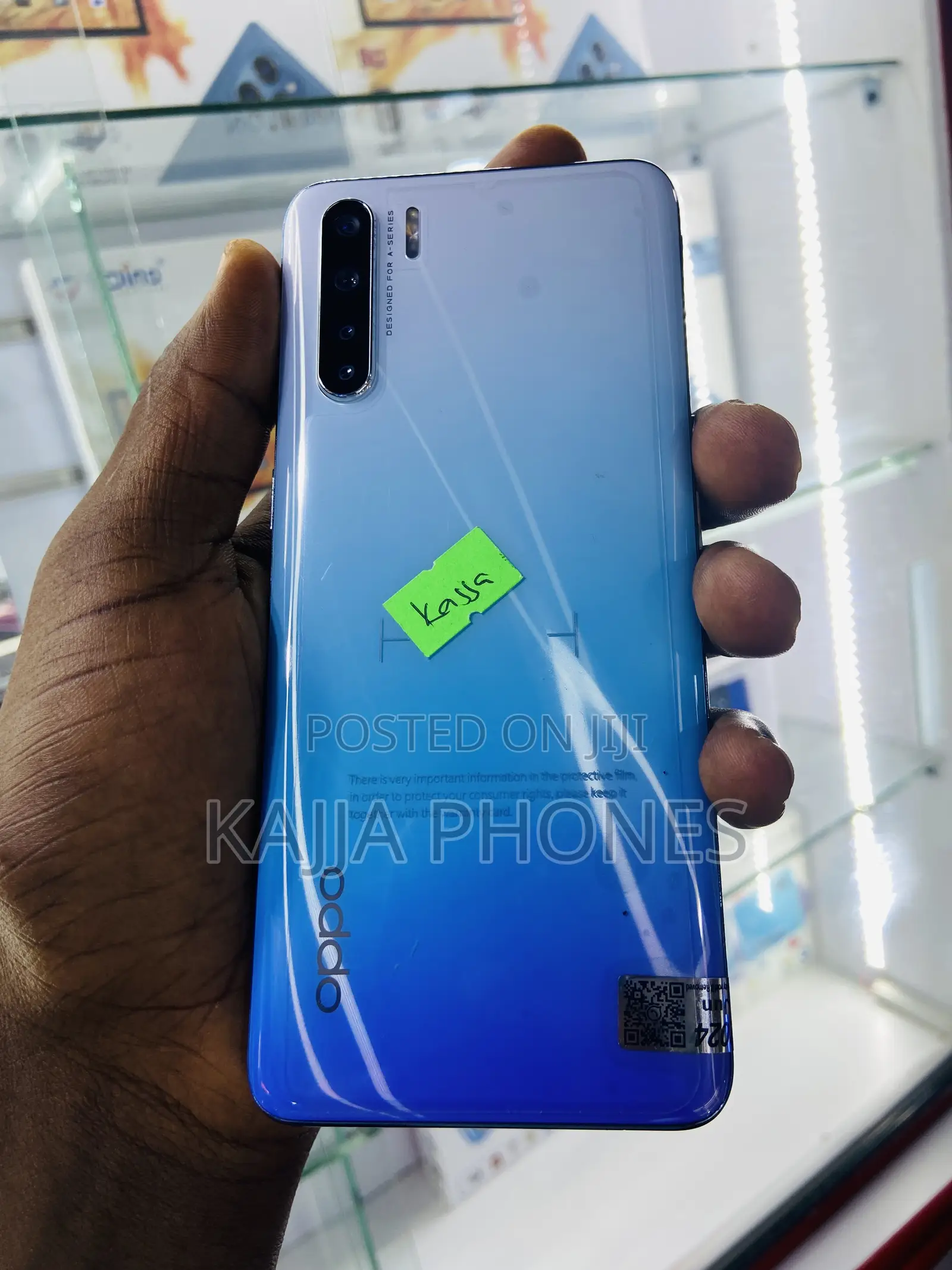 Oppo F15 256 GB Blue