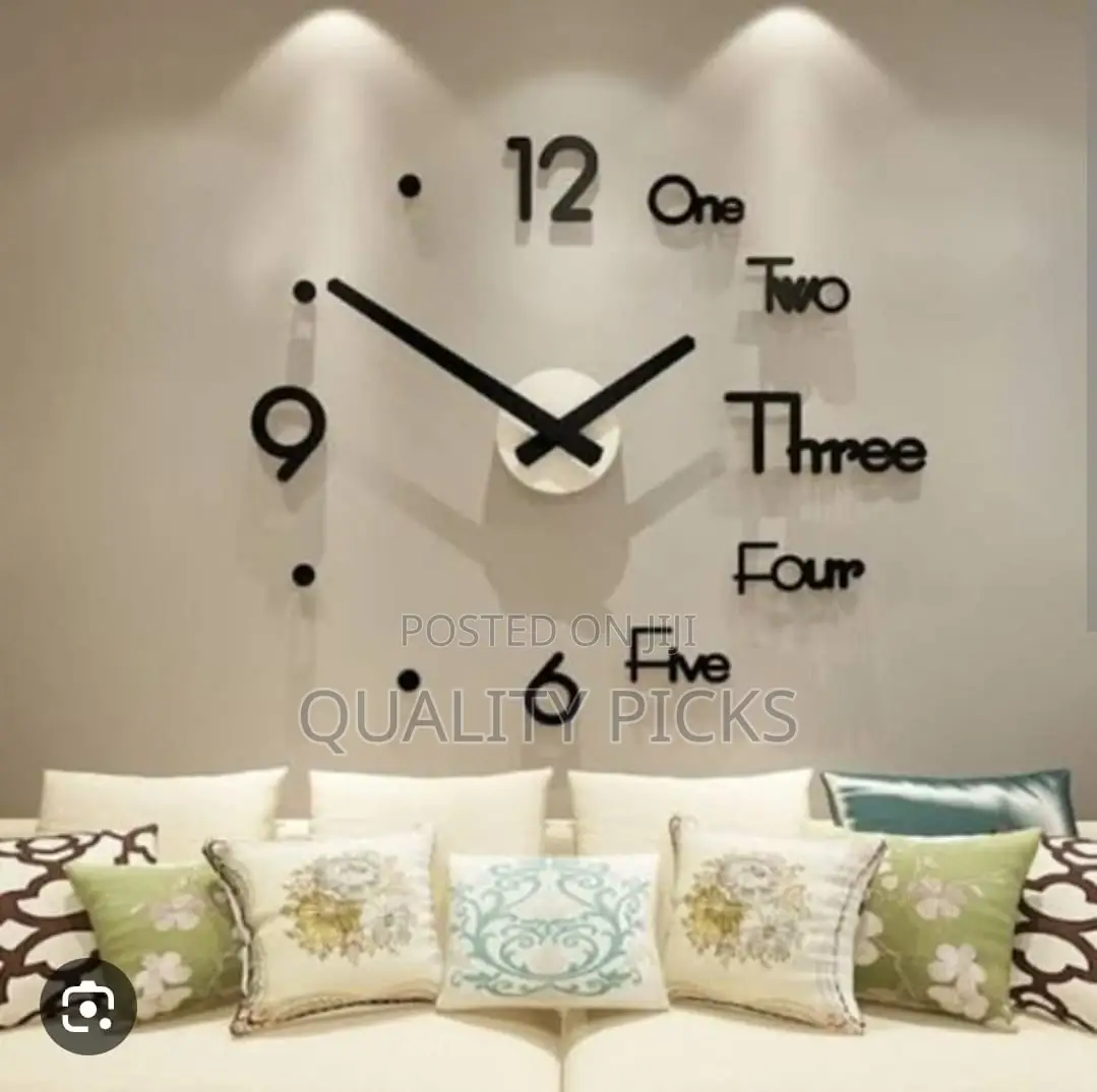 Brand Mounted Clock
