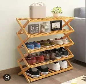 5 Layer Wooden Shoe Rack