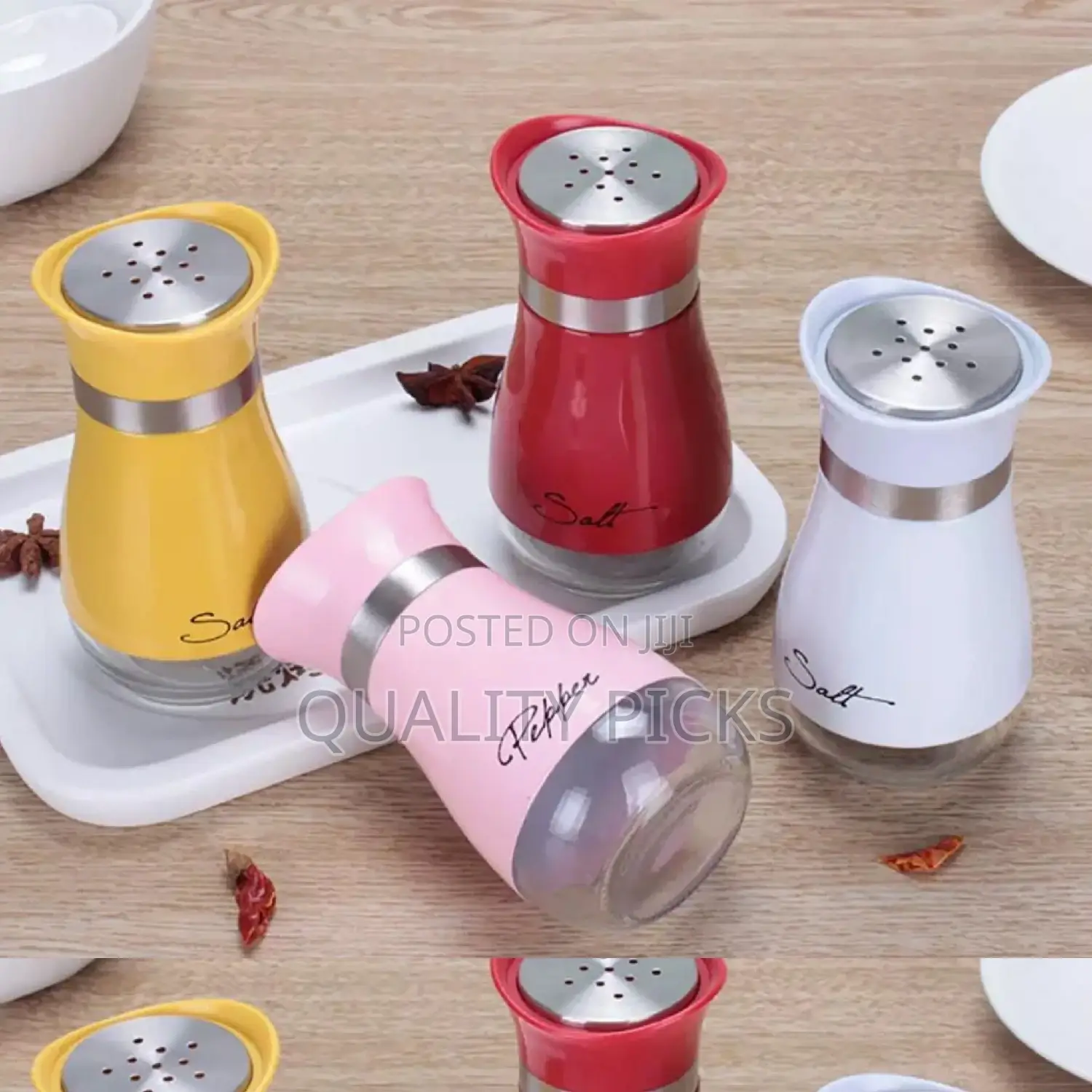 Brand Salt Shaker Bottle Set