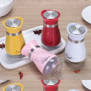 Brand Salt Shaker Bottle Set