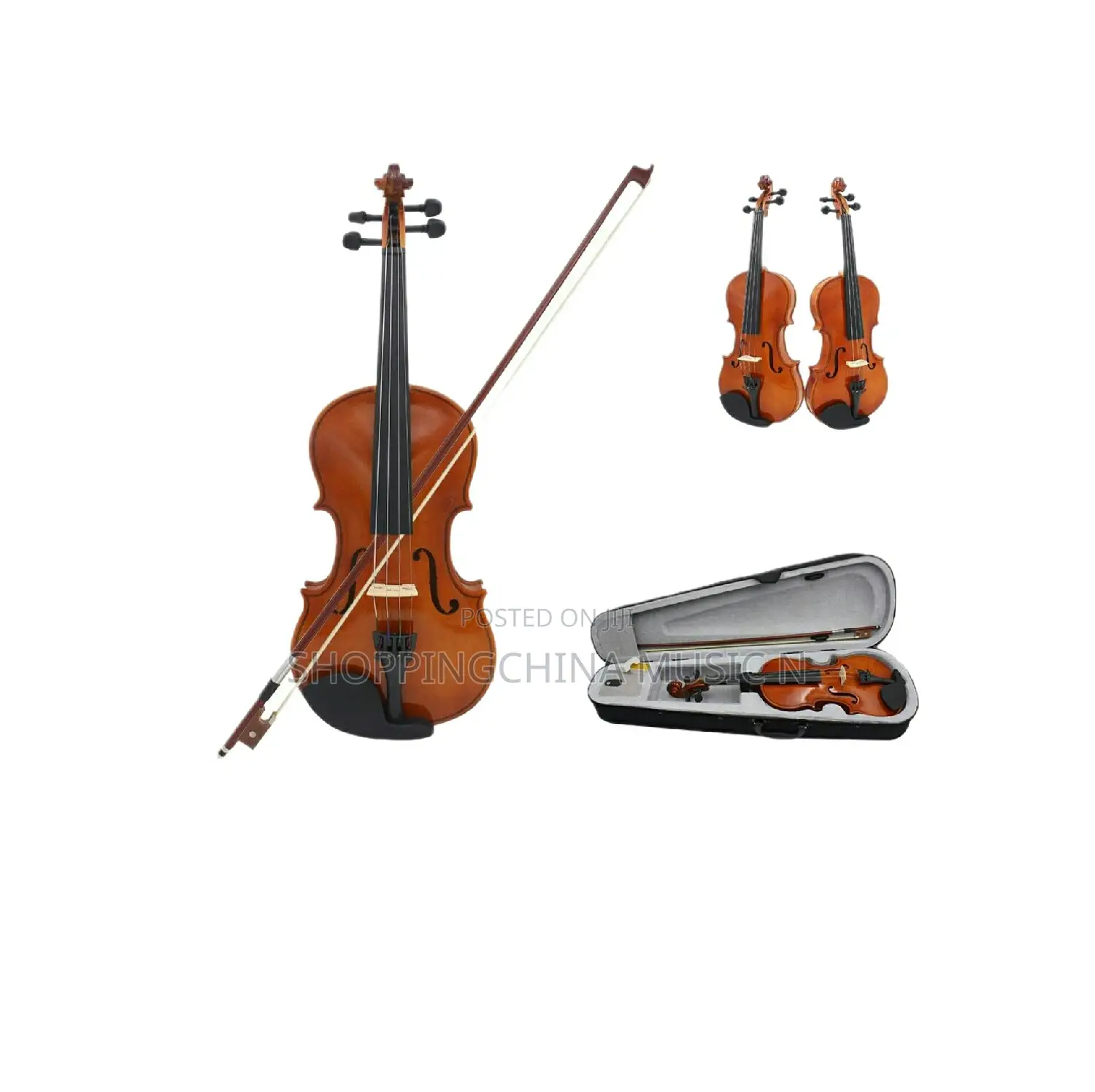 Brand New Violin With Rosin and Shoulder Rest