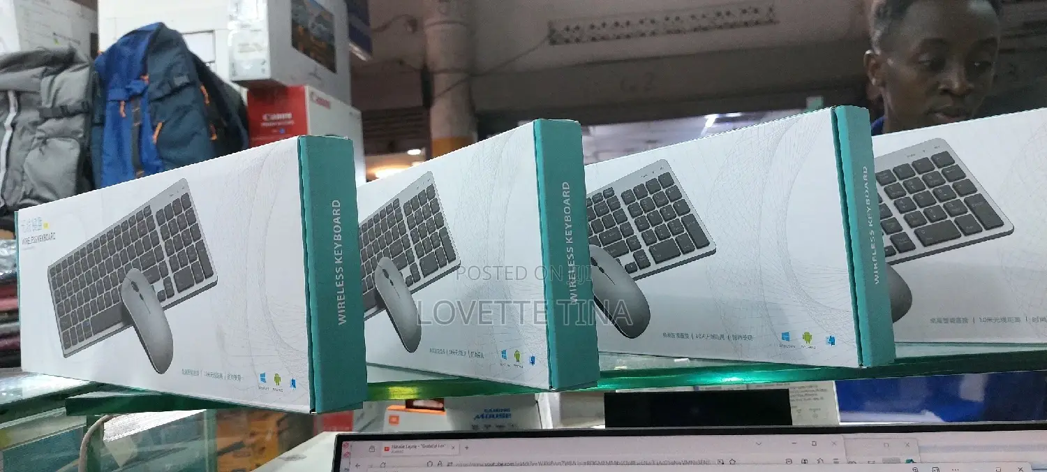 Bluetooth Keyboard and Mouse Rechargeable