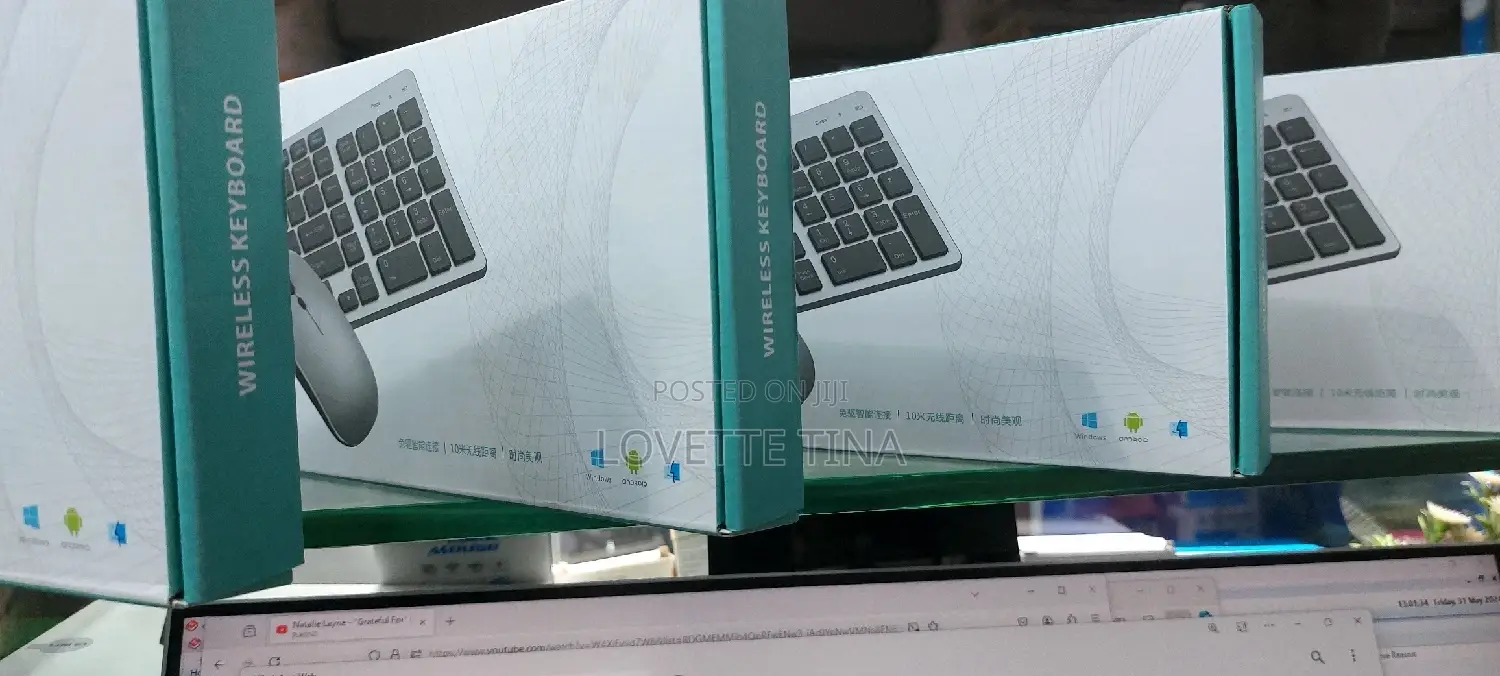 Bluetooth Keyboard and Mouse Rechargeable