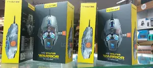 Gaming Usb V10 Wolf Warrior Mouse