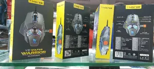 Gaming Usb V10 Wolf Warrior Mouse