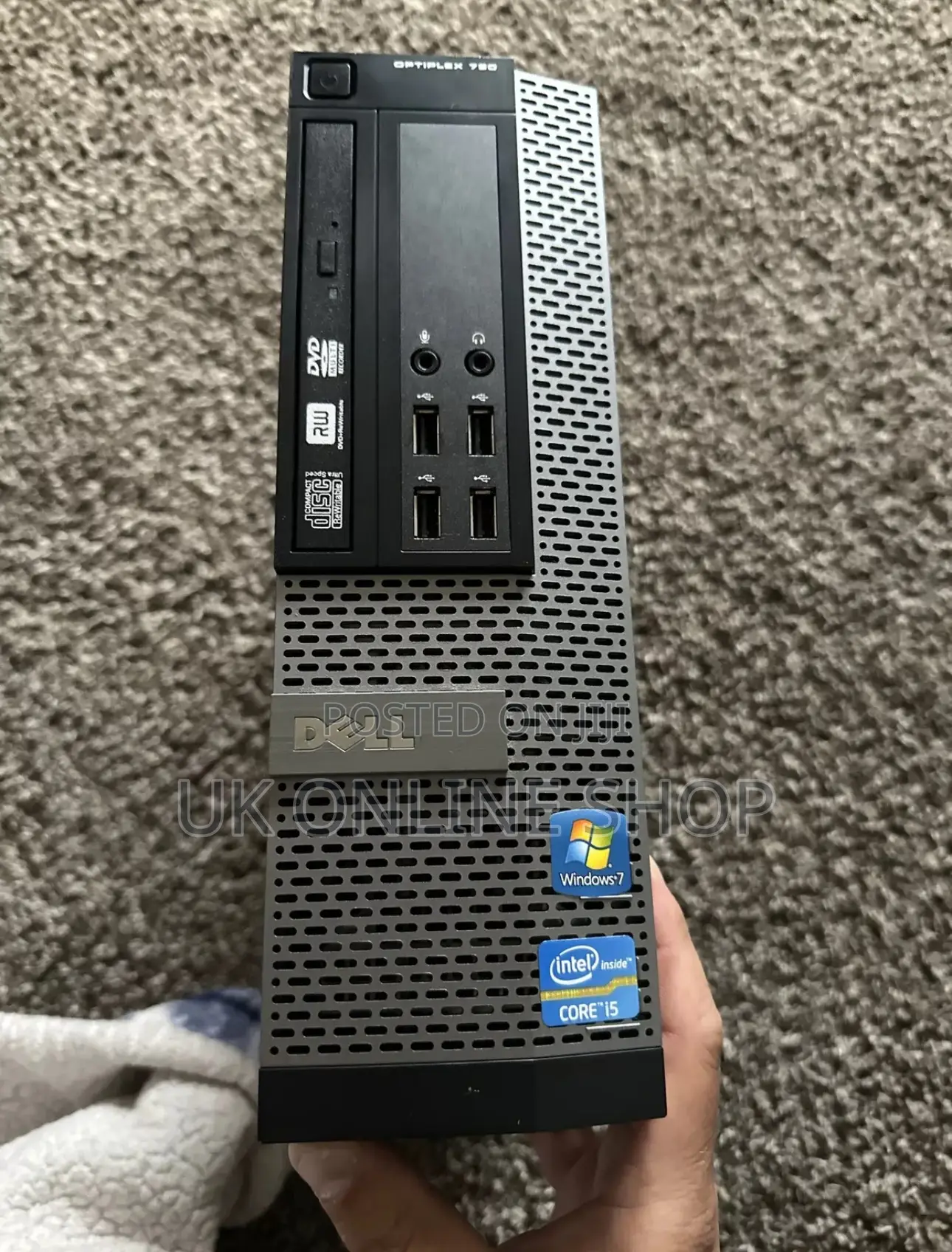 Desktop Computer Dell OptiPlex 790 4GB Intel Core I5 HDD 500GB
