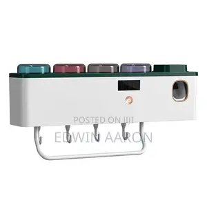 White UV Toothbrush Sterilizer/ Toothbrush Holder