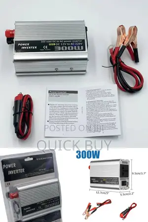 300W Power Inverter DC 12V