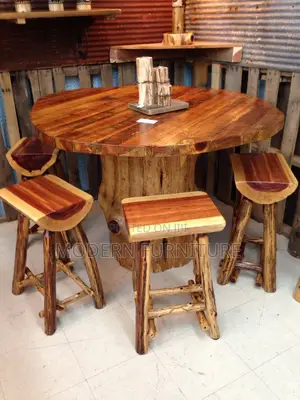 Wooden Bar Dinning Table of 6 Seaters Call Us