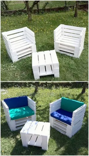 Garden Pallet Sofa Set of 2 Seaters