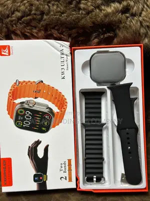 KW3 Ultra 2 Smart Watch (Black )