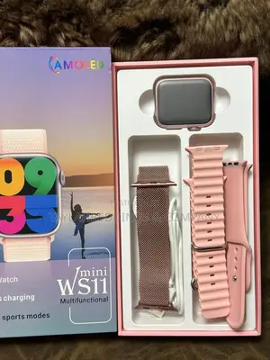 Mini WS Multifunction Ultra Smart Watch (Pink )