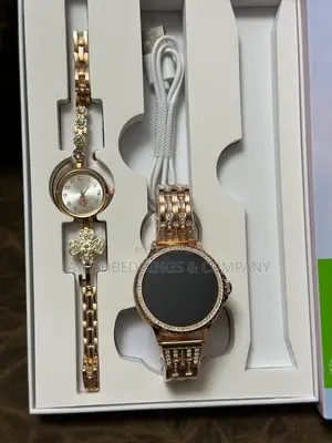Round Shape Ultra Smart Watch (Rose Gold )