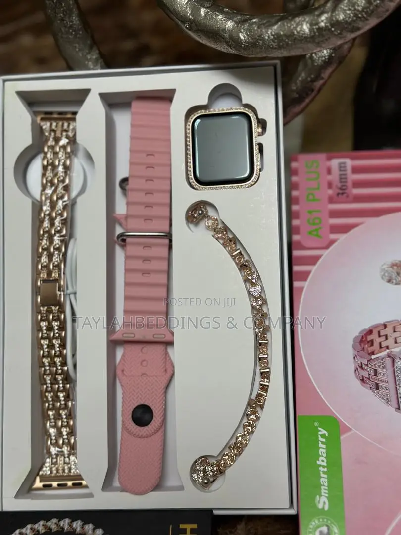 Round Shape Ultra Smart Watch (Rose Gold )
