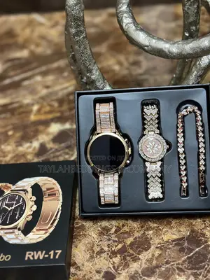 Haino RW-17 Round Shape Ultra Smart Watch (Rose Gold )