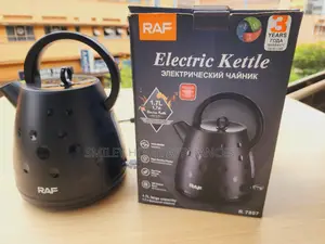 Raf Black Electric Kettle
