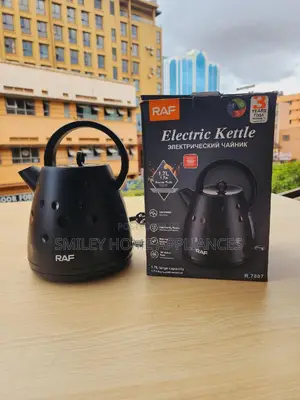 Raf Black Electric Kettle