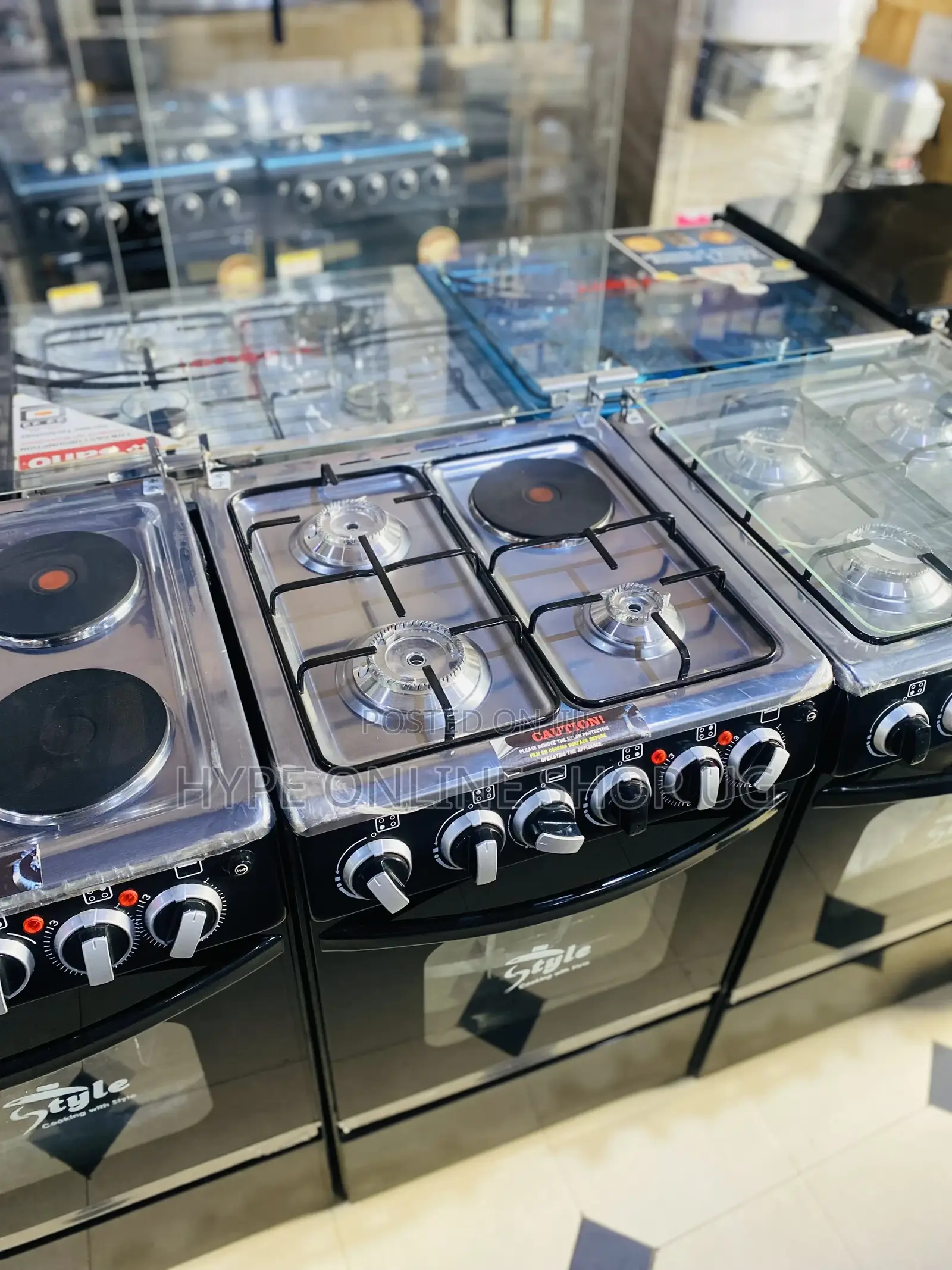 Style 1by3 Gas and Electric Cooker