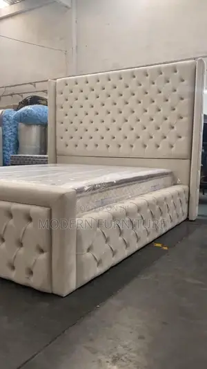 Tuft Cream Bed of 5 X 6 Feet Call Us On