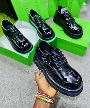 Original Men’S Bottega Veneta Big Sole Shinny Shoes