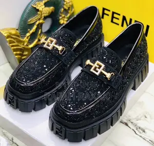 Original Men’S Designer Fendi Stoned Luxury Big Sole Shoes