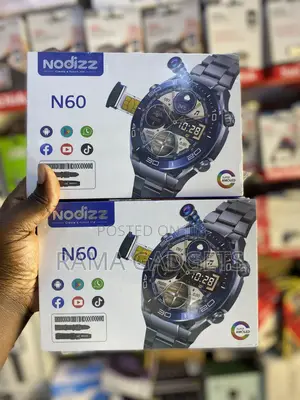 Amoled N60 Nodizz Smart Watch for Android Ios, 1.39 Inch
