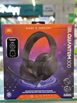 JBL Quantum 300 - Wired Over-Ear Gaming Headphones