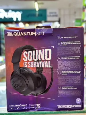 JBL Quantum 300 - Wired Over-Ear Gaming Headphones