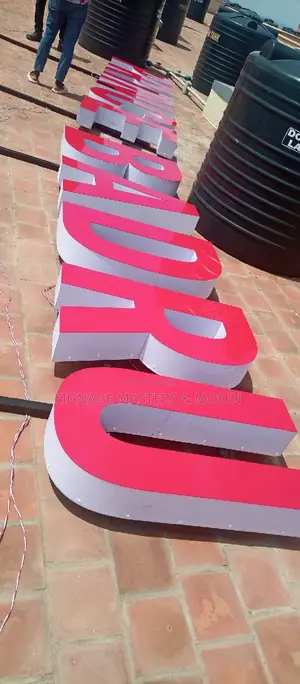 High Sky Scrapper 3 D LED Letters