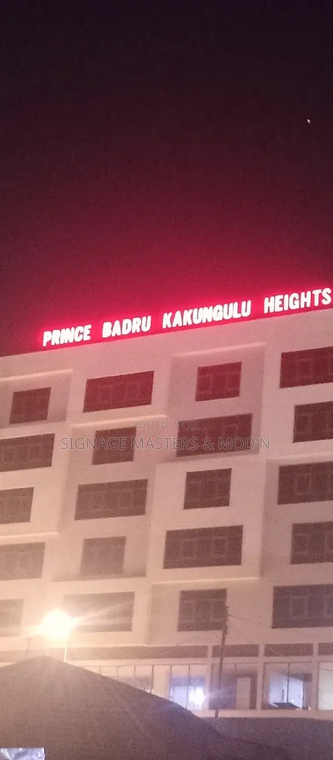 High Sky Scrapper 3 D LED Letters