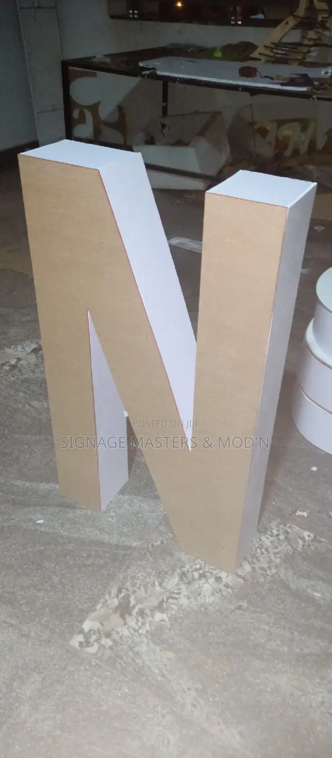 High Sky Scrapper 3 D LED Letters